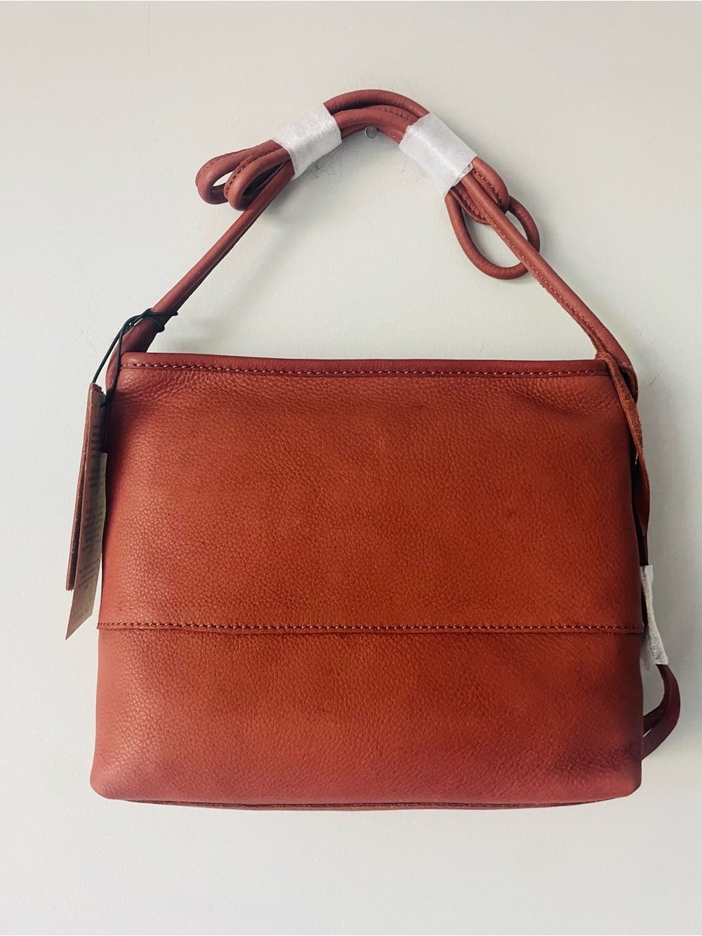 Margot New York Leather Derby Crossbody NWT - Picture 6 of 6